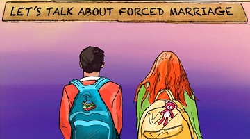 Forced marriage explored in new comic for school children