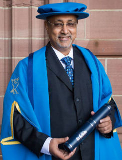Image of Senator in Honorary Fellow robe