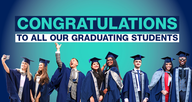 Congratulations to all our graduating students