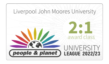 LJMU has climbed 22 places in the People and Planet league table in the last 12 months