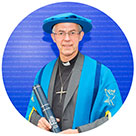 Image of Archbishop Justin Welby accepting their Honorary Fellowship at LJMU