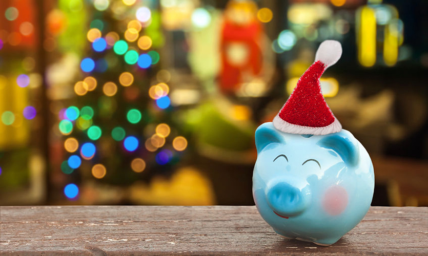 Christmas Piggy Bank