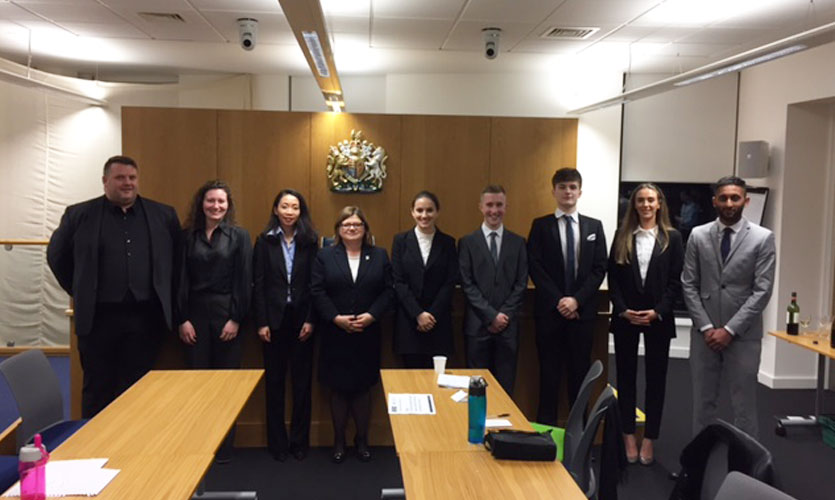 Law student finalists