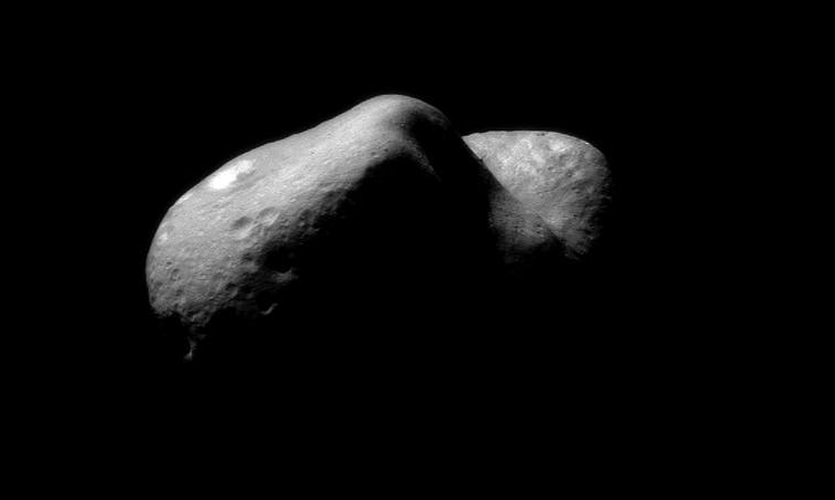 Image of the 433 Eros asteroid