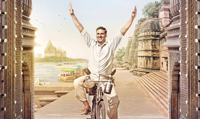 Promotional poster for Padman featuring Akshay Kumar