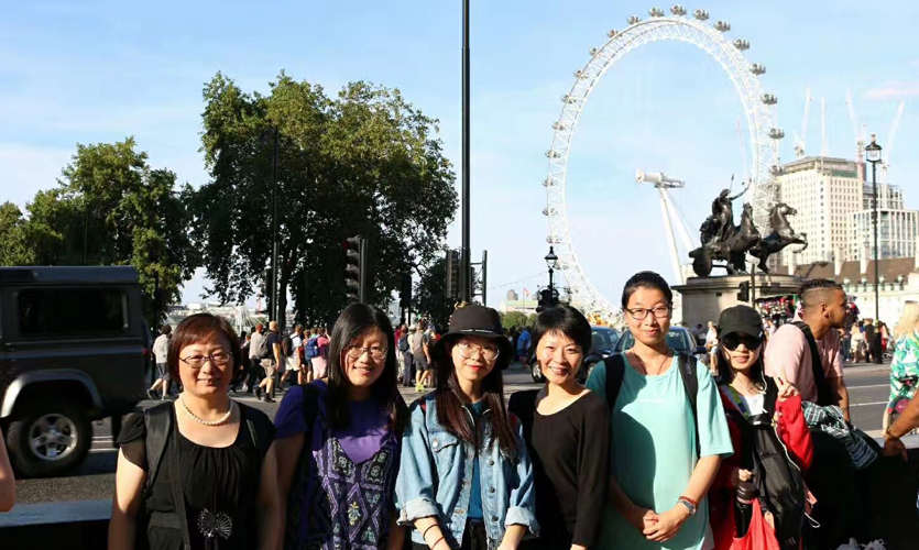SHNU students and staff in London