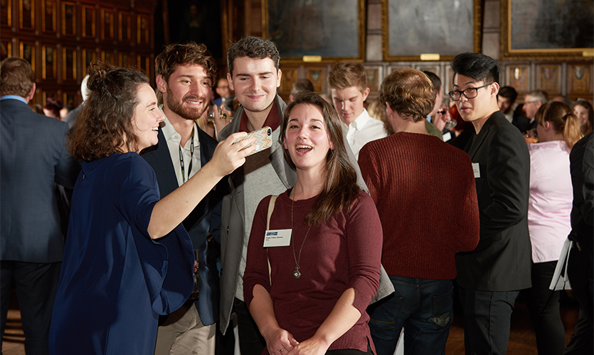Students were the VIP guests at the Middle Temple event in London 