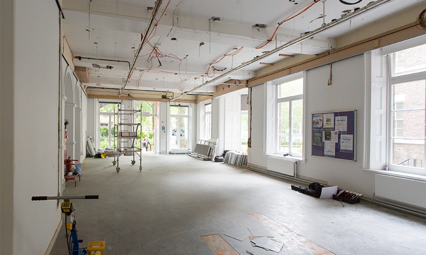 Image of the social space under construction