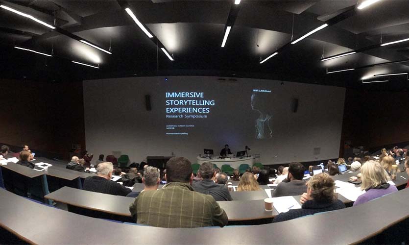 Immersive Storytelling Experiences explored at Liverpool Screen School Symposium