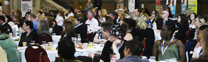 Delegates at the conference - Lets's talk disability and mental health
