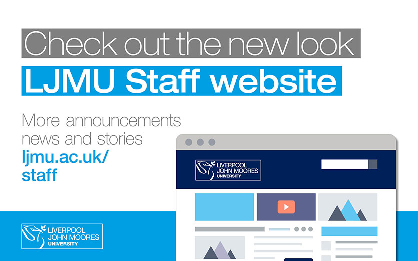 Check out the new look LJMU Staff website