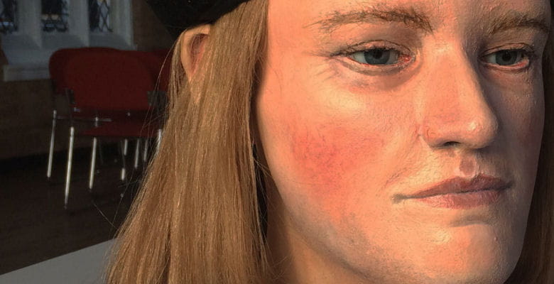 Image of updated facial reconstruction of Richard III