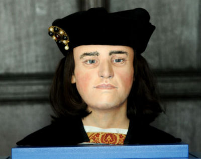 Image of previous reconstruction of Richard III face