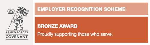 Employer recognition scheme bronze award logo