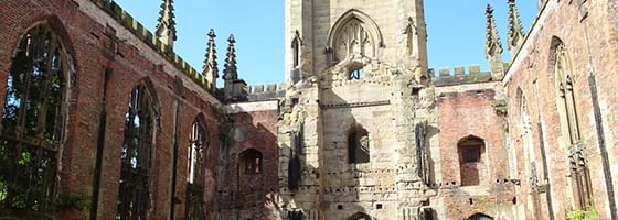 Bombed out Church