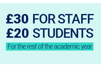 £40 for staff and £25 for student gym memberships for the rest of the academic year
