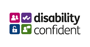 Logo for Disability Confident scheme 