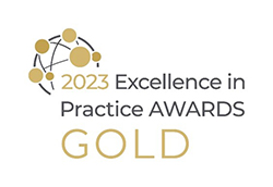 2023 Excellence in Practice Awards Gold