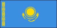Flag of Khazakhstan