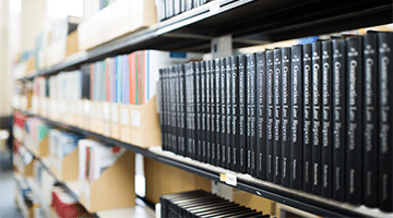 Image of Construction law Report Books on a shelf