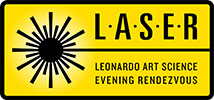 Leonardo Art Science Evening Rendezvous - LASER - Logo