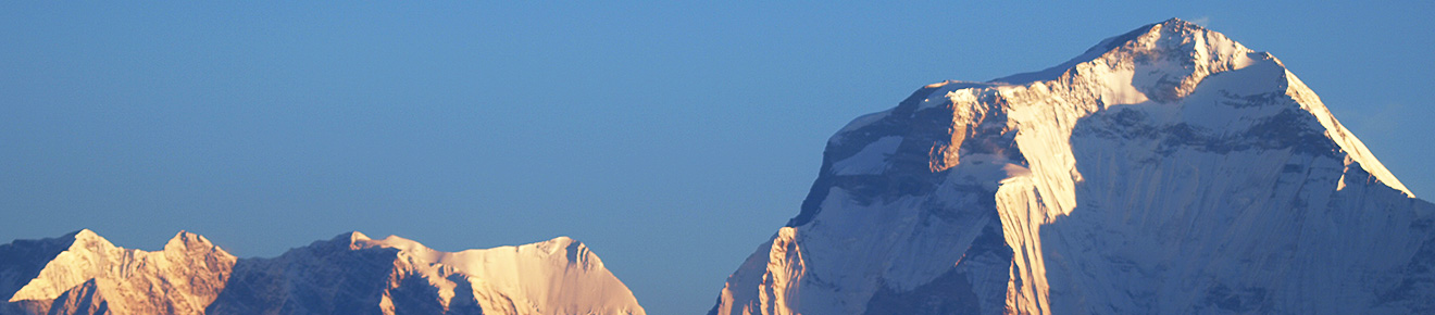 Nepal mountain range