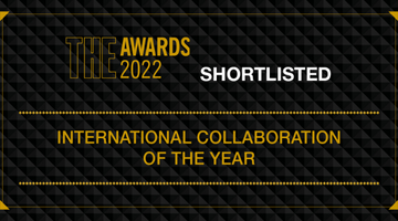 Global Active Cities project shortlisted for THE International Collaboration award