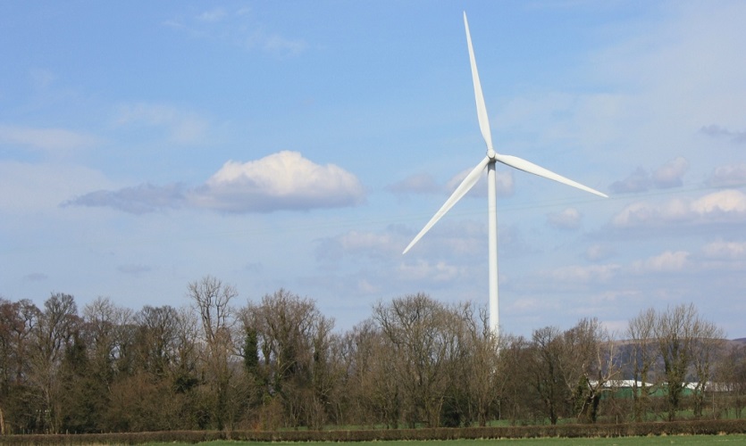 Wind turbine for news