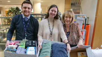 Kind staff and students support Whitechapel Centre Christmas appeal