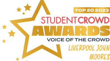 LJMU awarded Top 20 in StudentCrowd University Awards