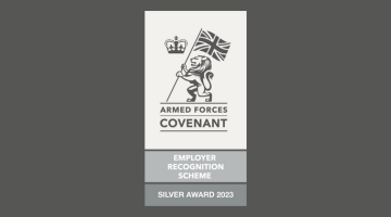 Silver award for support of the Armed Forces