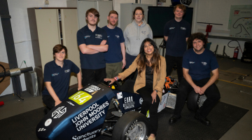 Electric racing cars to robotics: Chancellor inspired by FET students' latest work