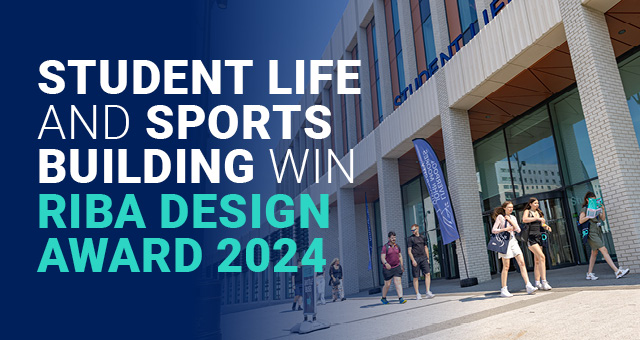 Student Life and Sports Building win RIBA design award 2024
