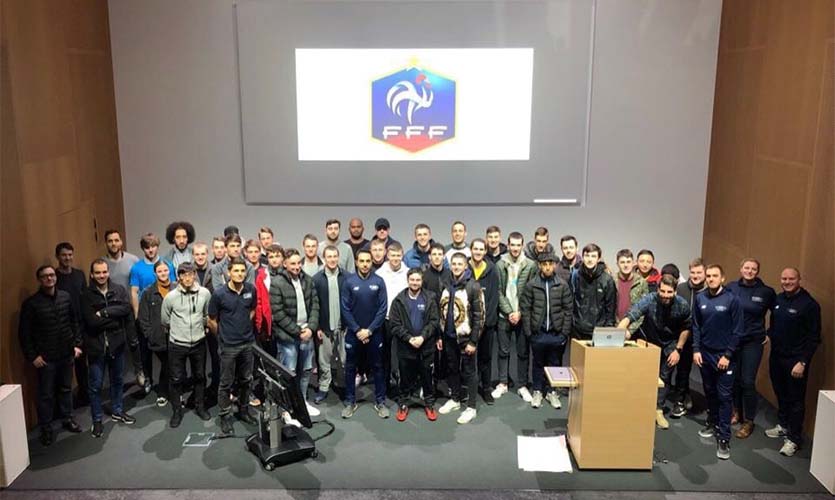 Group shot - Clairefontaine visit