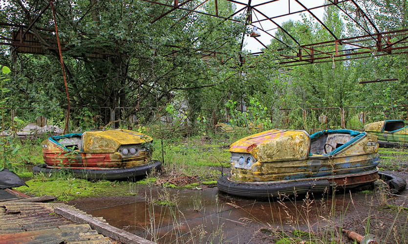 Pripyat abandoned amusement park