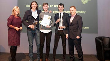 Screen School students scoop Royal Television Society award