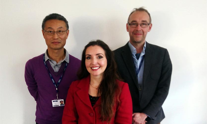 Fang Bin Guo, Emma Roberts and Jon Spruce - Arts and Humanities Research Council awards LJMU £250,000