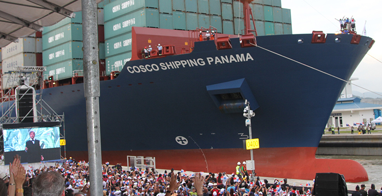 Panama Canal launch