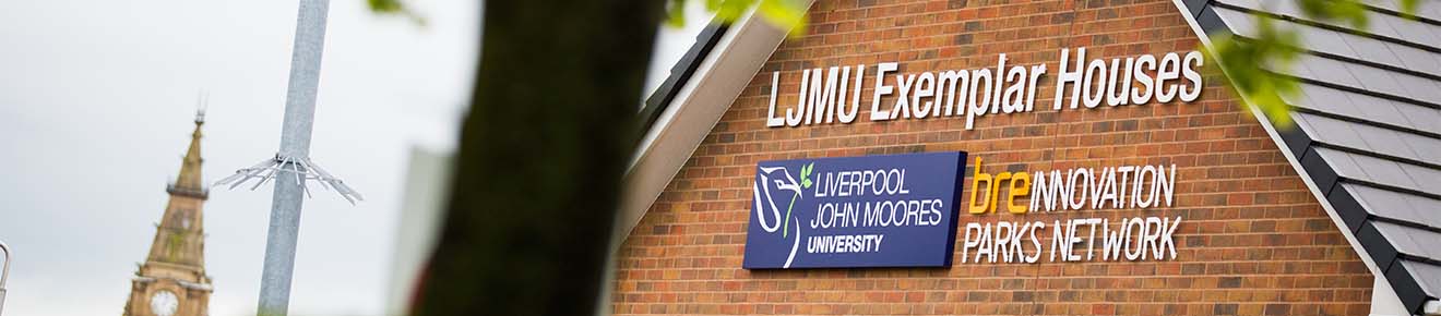 LJMU Exemplar Homes building - Clean Growth UK