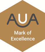 AUA Mark of Excellence Logo